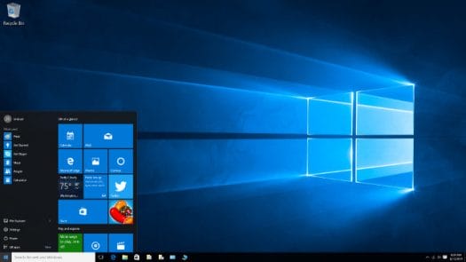 Windows 10 Desktop (Click for Original Size)