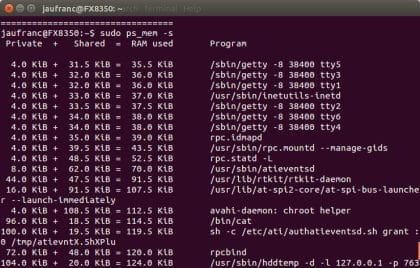 ps_mem Shows Programs RAM Usage in Linux - CNX Software