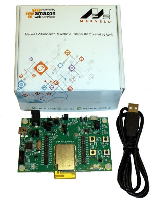 Marvell MW302 IoT Starter Kit (Click to Enlarge)