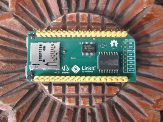 Bottom of Smart 7688 Board (Click to Enlarge)
