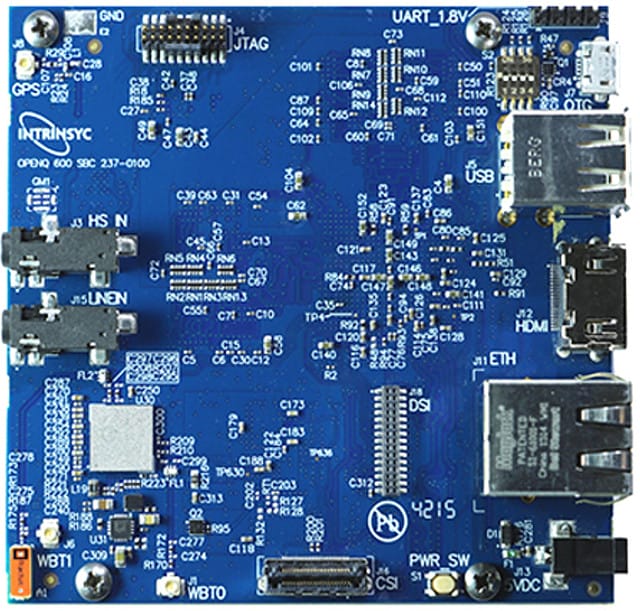 Intrinsyc Open-Q 600 Single Board Computer Is Powered By Qualcomm ...