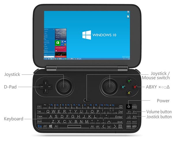 GPD Win Windows 10 Portable Gaming Console Launched on