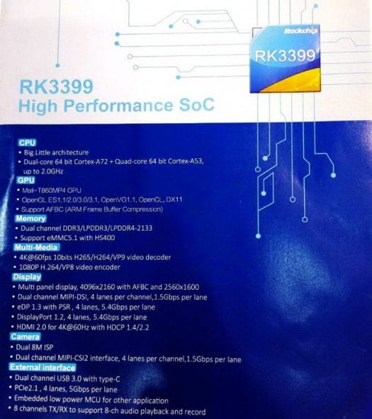 RK3399_specifications