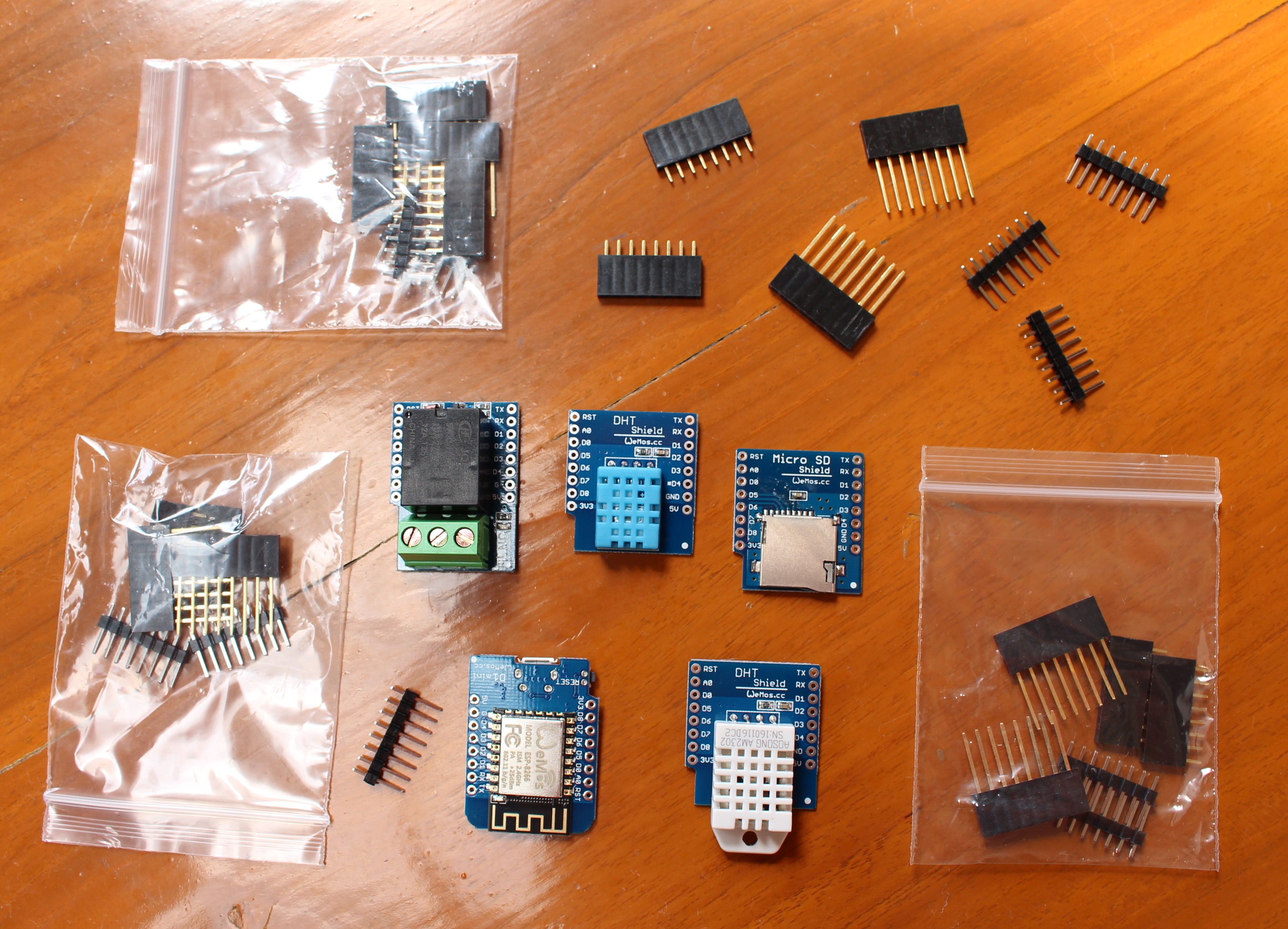 Getting Started with Wemos D1 mini ESP8266 Board, DHT & Relay Shields - CNX  Software