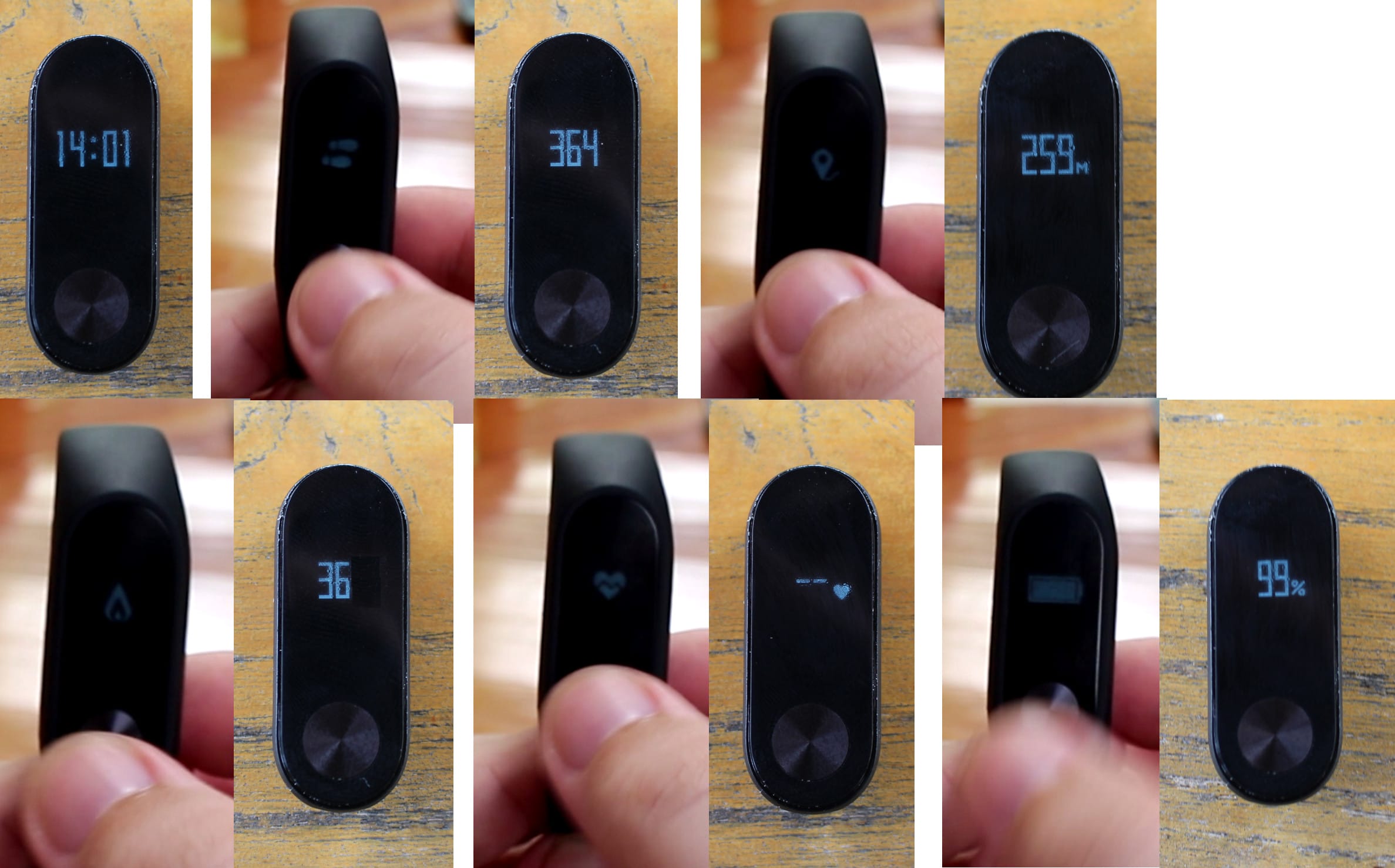 Review of Xiaomi Mi Band 2 Activity Tracker CNX Software