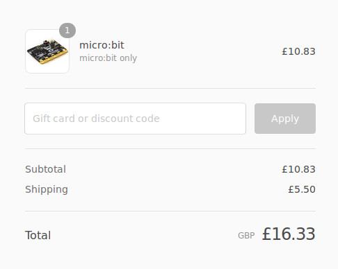 You can now buy BBC micro:bit board for $19 - CNX Software