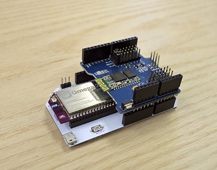 Omega2 with Dock and Arduino Shield