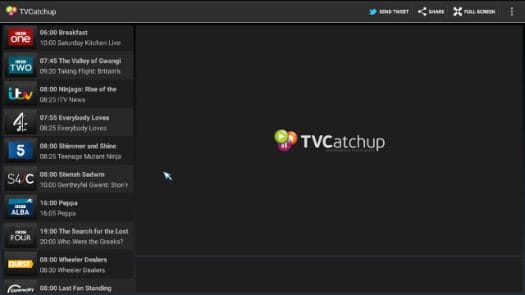 TVcatchUp_Channels