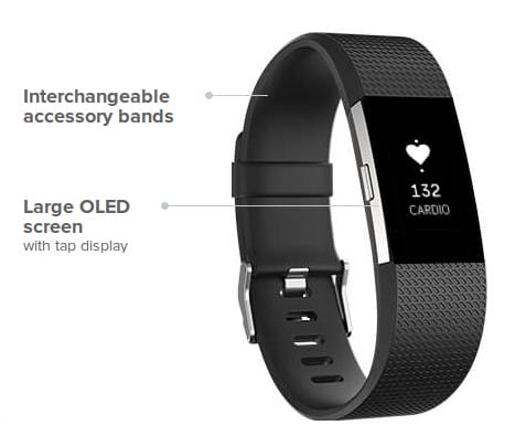 Fitbit charge 2 discount application