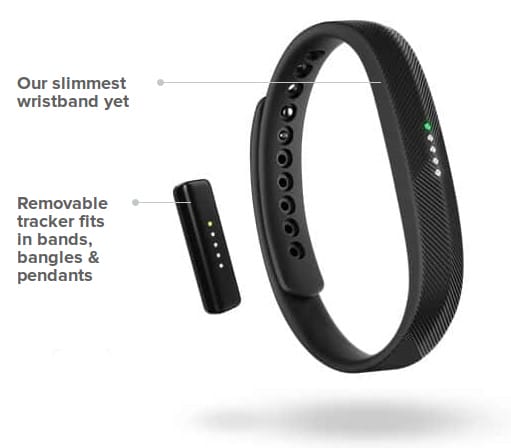 Fitbit flex 2 2025 gps tracking