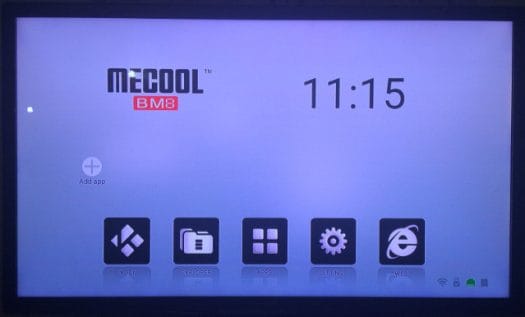Mecool_BM8_Android_Launcher