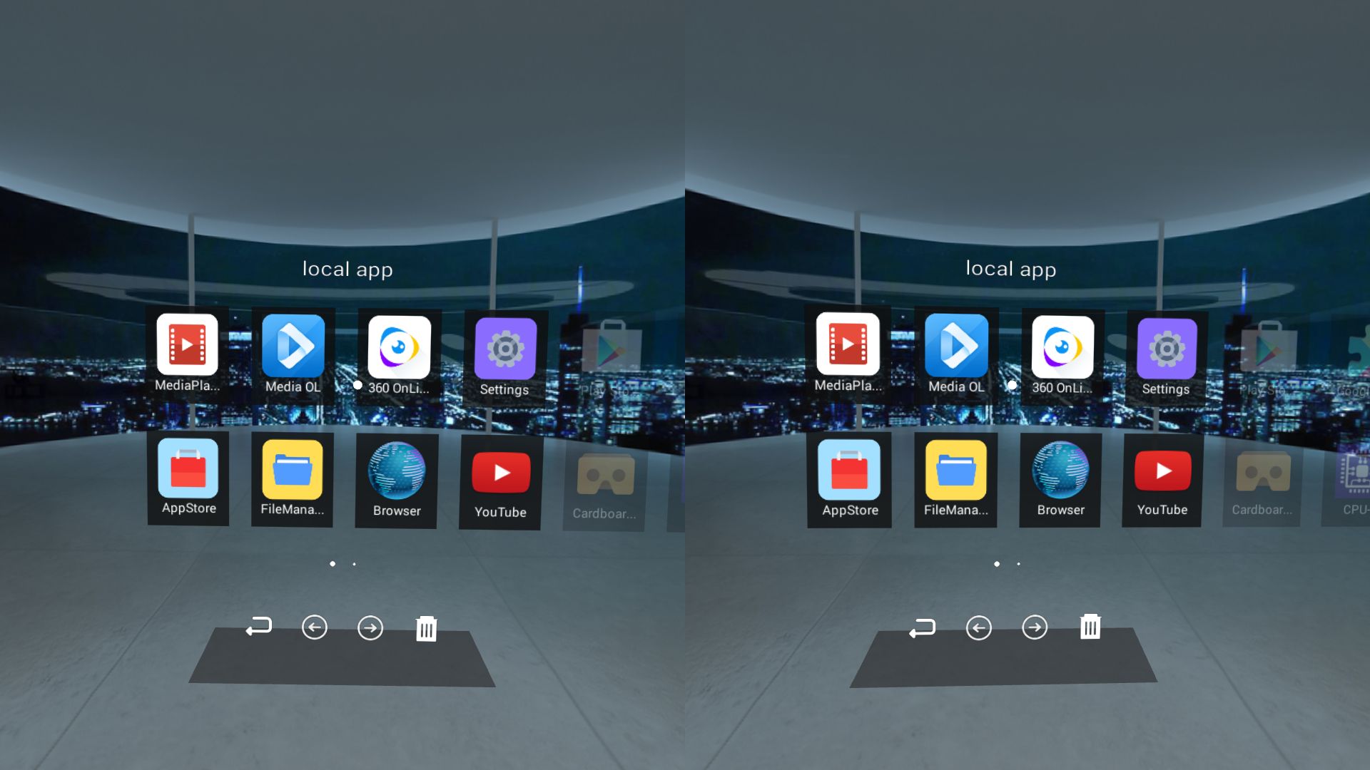 Casque VR SBS pour Android et iOS