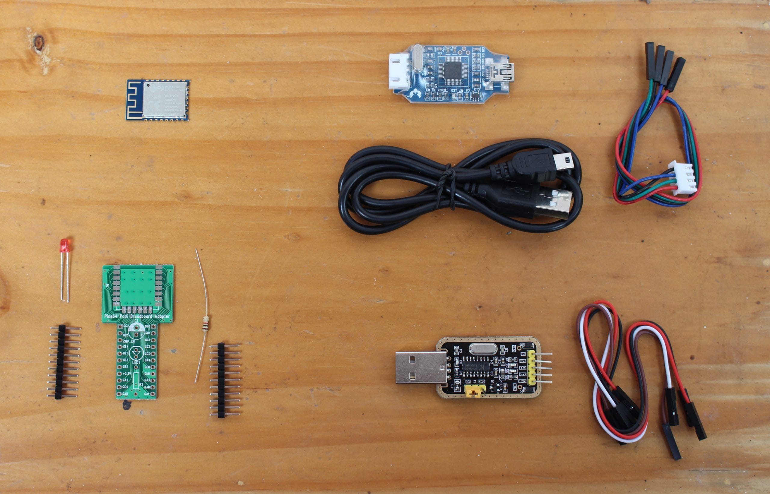 Pine64 PADI IoT Stamp WiFi IoT Kit Review - Part 1: Hardware, Debuggers ...