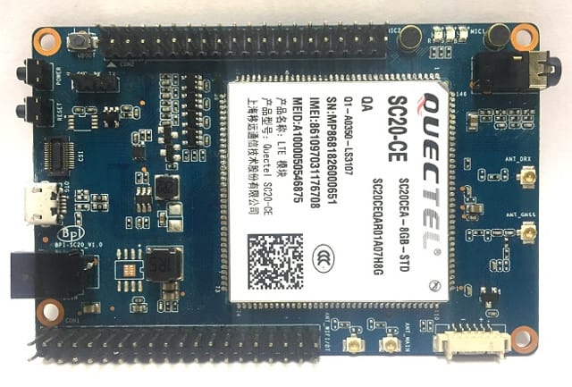 Quectel SC20 Smart LTE Modules With WiFi, BLE And GPS Run Android 5.1 ...