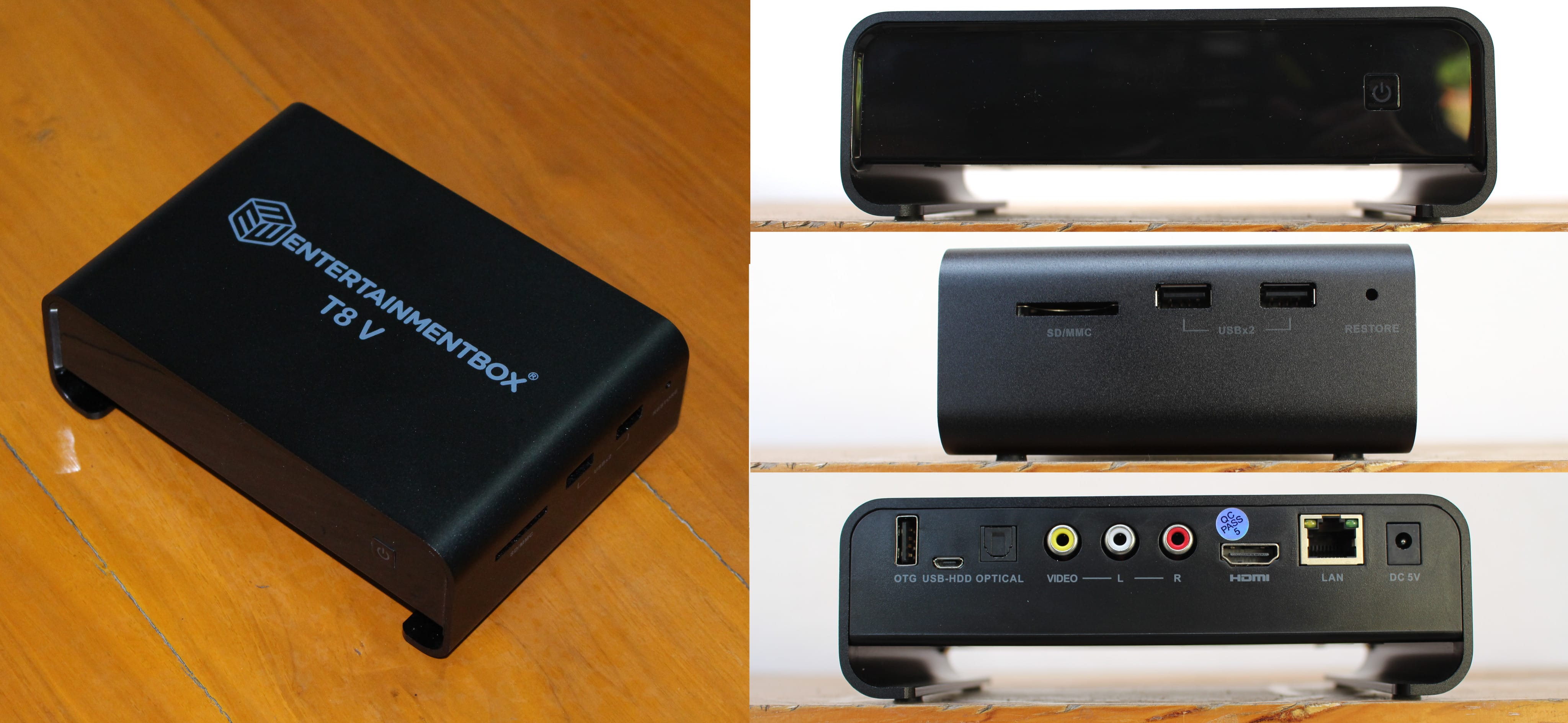 Review of Ebox T8 V Amlogic S912 TV Box with SATA Bay - Part 1