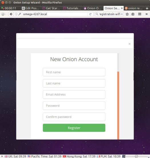 Onion-Cloud-Registration