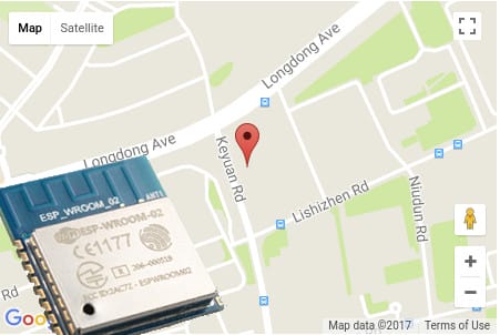 Geolocation on ESP8266 without GPS Module, WiFi - CNX