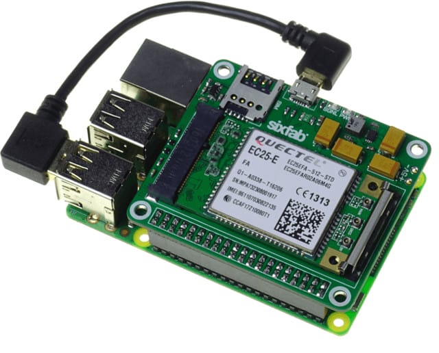 Sixfab 5G Development Kit for Raspberry Pi - Sixfab