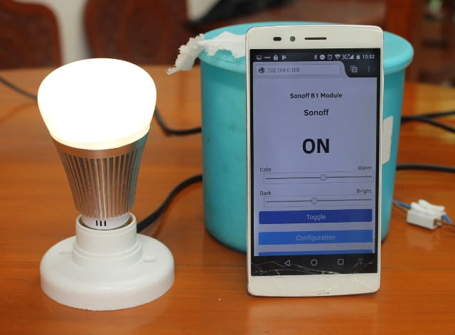 Review Of Sonoff B1 Smart RGB Light Bulb - Part 2: Sonoff-Tasmota ...