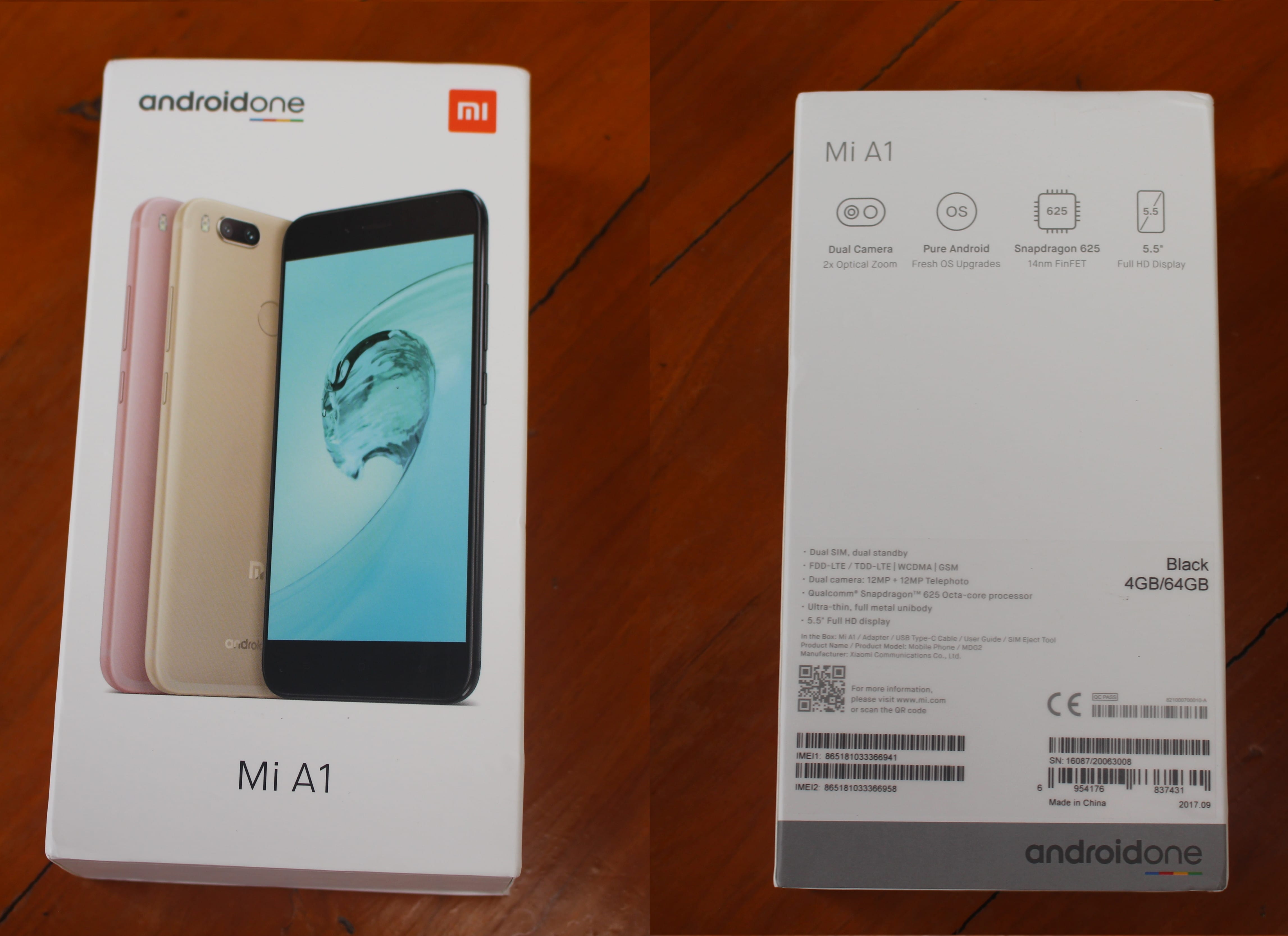 Xiaomi Mi A1 Review - Part 1: Unboxing, First Boot, Firmware