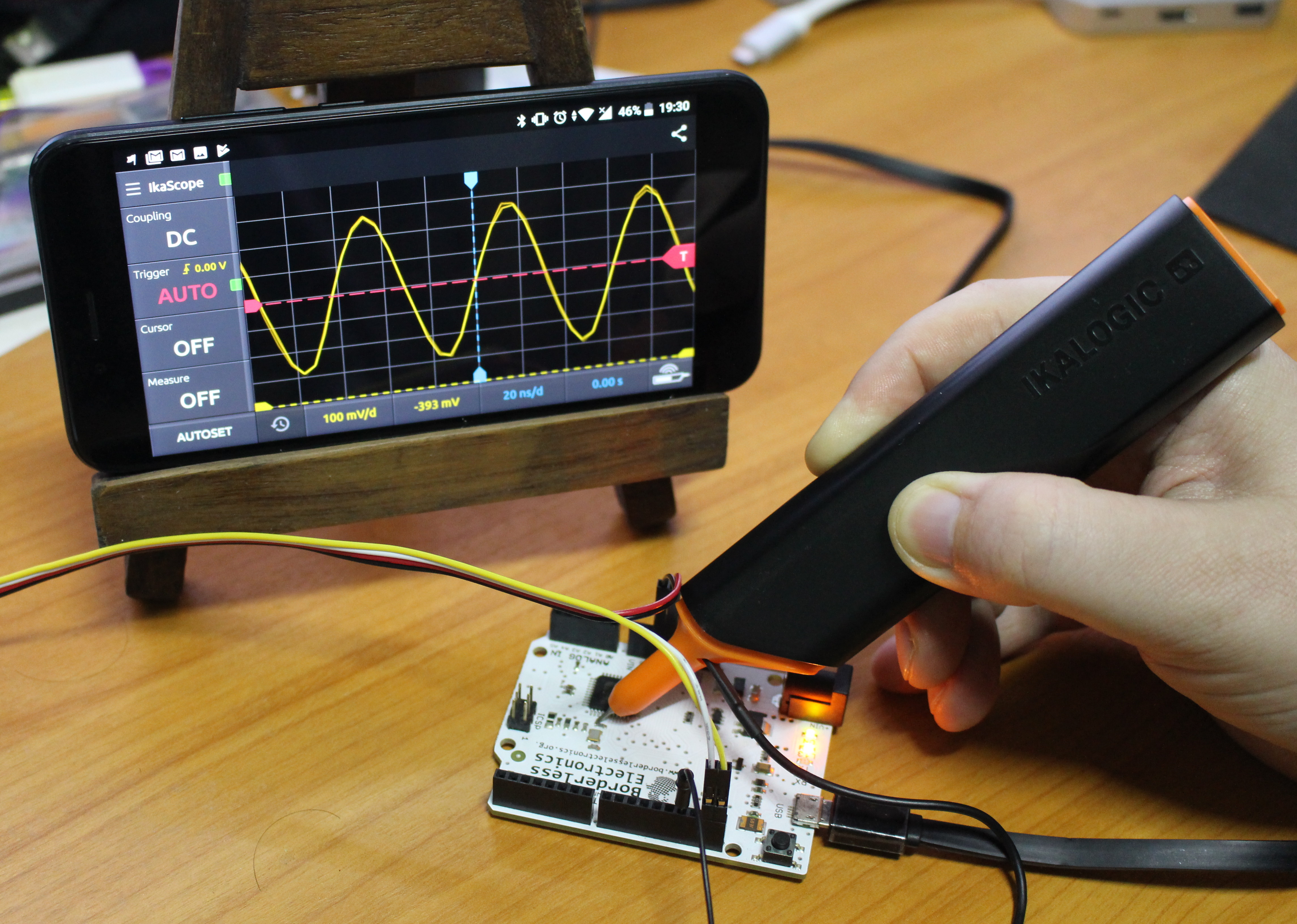 Getting Started with WiFi Pen-Oscilloscope, and ScanaQuad SQ50 Analyzer & Signal Generator - CNX