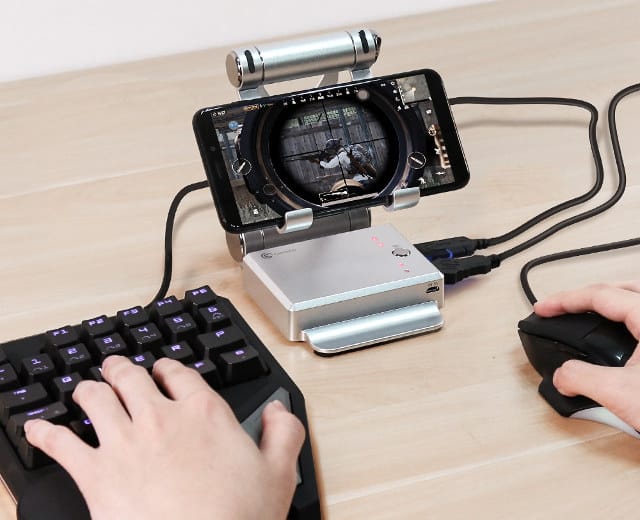 Gaming-Dock-USB-Keyboard-Mouse-Smartphone