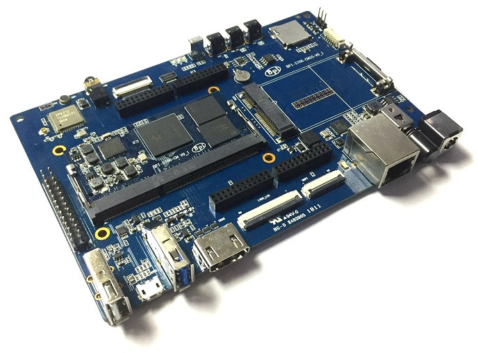 Banana Pi BPI-M3 Development Board Features Allwinner A83T Octa core  Processor - CNX Software