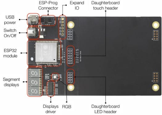 Motherboard for ESP32-Sense Kit