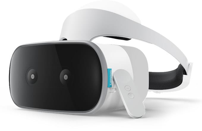 Lenovo Mirage Solo VR Headset and VR-Ready Photo and Video Camera Bundle with Daydream 