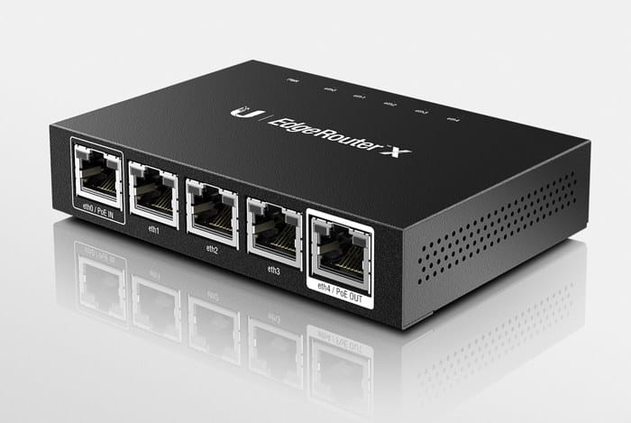 Ubiquiti EdgeRouter X is a $60 Gigabit Ethernet PoE Router