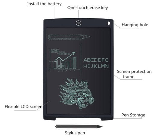 Digital LCD Writing Pad