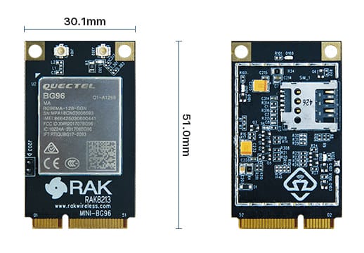 RAK8213 NB-IoT mPCIe Card