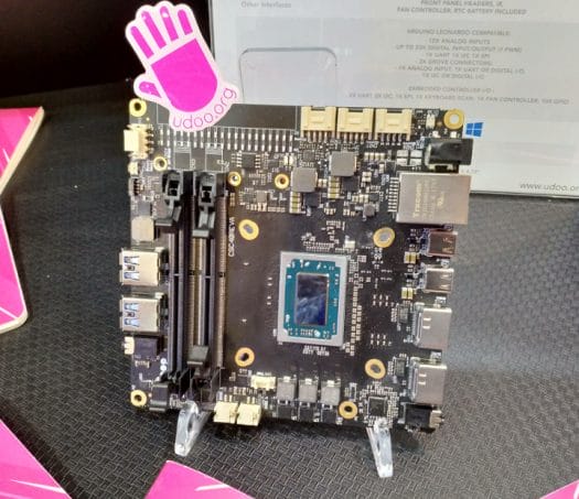 UDOO Bolt Ryzen Embedded V1000 Development Board Top