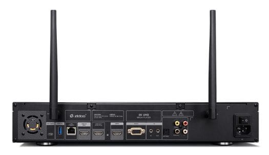 Zidoo X20 Rear Panel Ports
