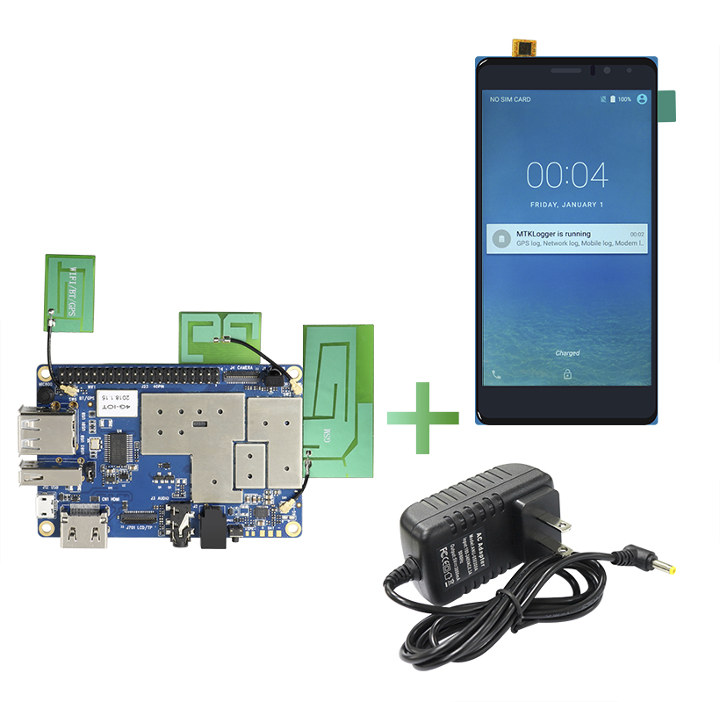 realistisk tilgivet noget Orange Pi 3G/4G Cellular IoT Development Kits with Touchscreen Display  Launched for $35 and Up - CNX Software