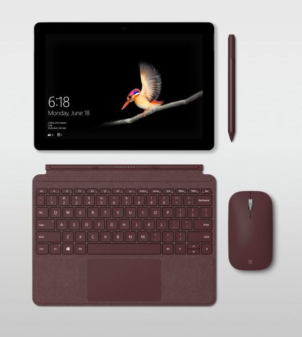 Microsoft Surface Go Tablet Based on Intel Pentium Gold 4415Y