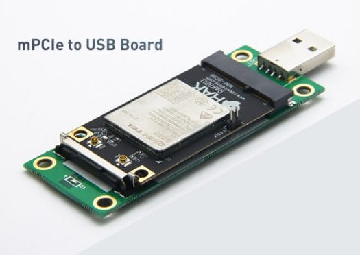 mPCIe to USB Board