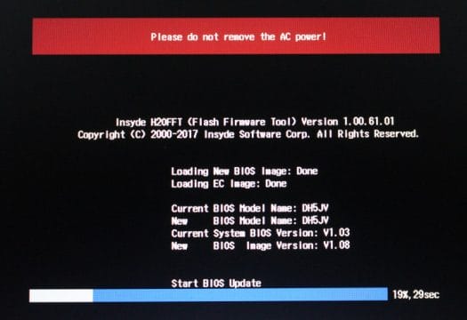 Acer Aspire 3 A315-41G BIOS Update