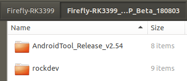 Firefly-RK3399 Firmware Rockdev Androidtool