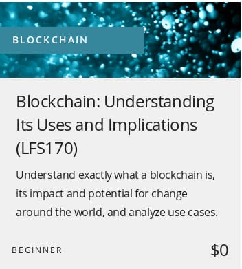 Free Blockchain Training Course