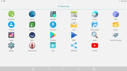 NanoPC-T4 Default Apps
