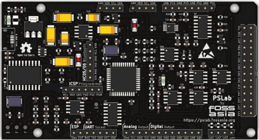 PSLab Open Source Hardware Board