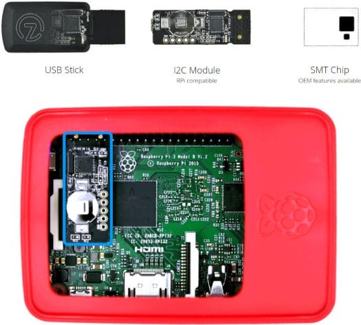 Zymkey Hardware-Security Module Raspberry Pi