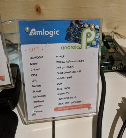 Amlogic S905X2 Reference Board
