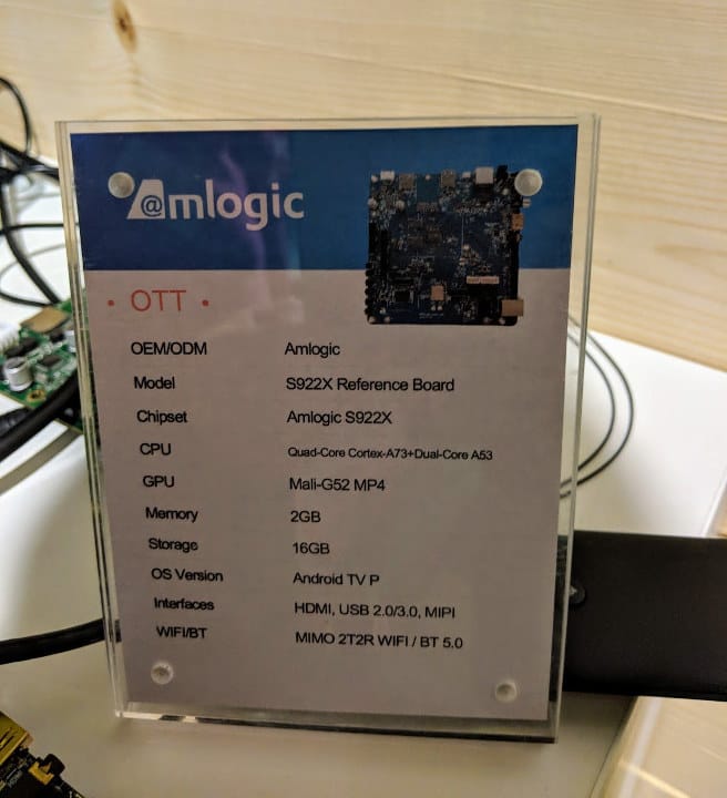 Amlogic S922X Reference Design