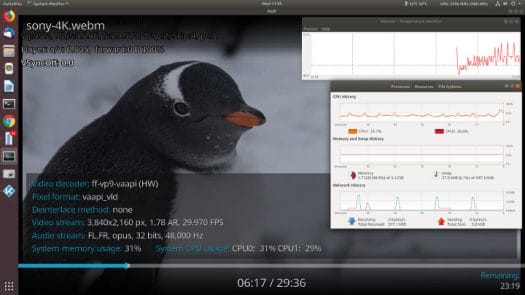 Beelink-X45-Ubuntu-18.04-kodi-vp9