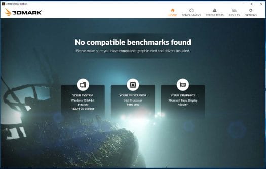 3DMark-no-compatible-benchmarks-found-missing-graphics-driver