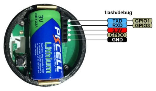 Battery ESP8266 Sensor