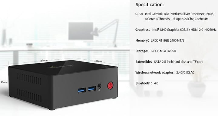 beelink x55 mini pc