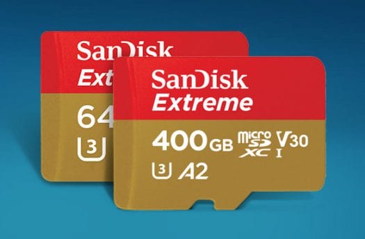 Sandisk Extreme Class A2 micro SD Card